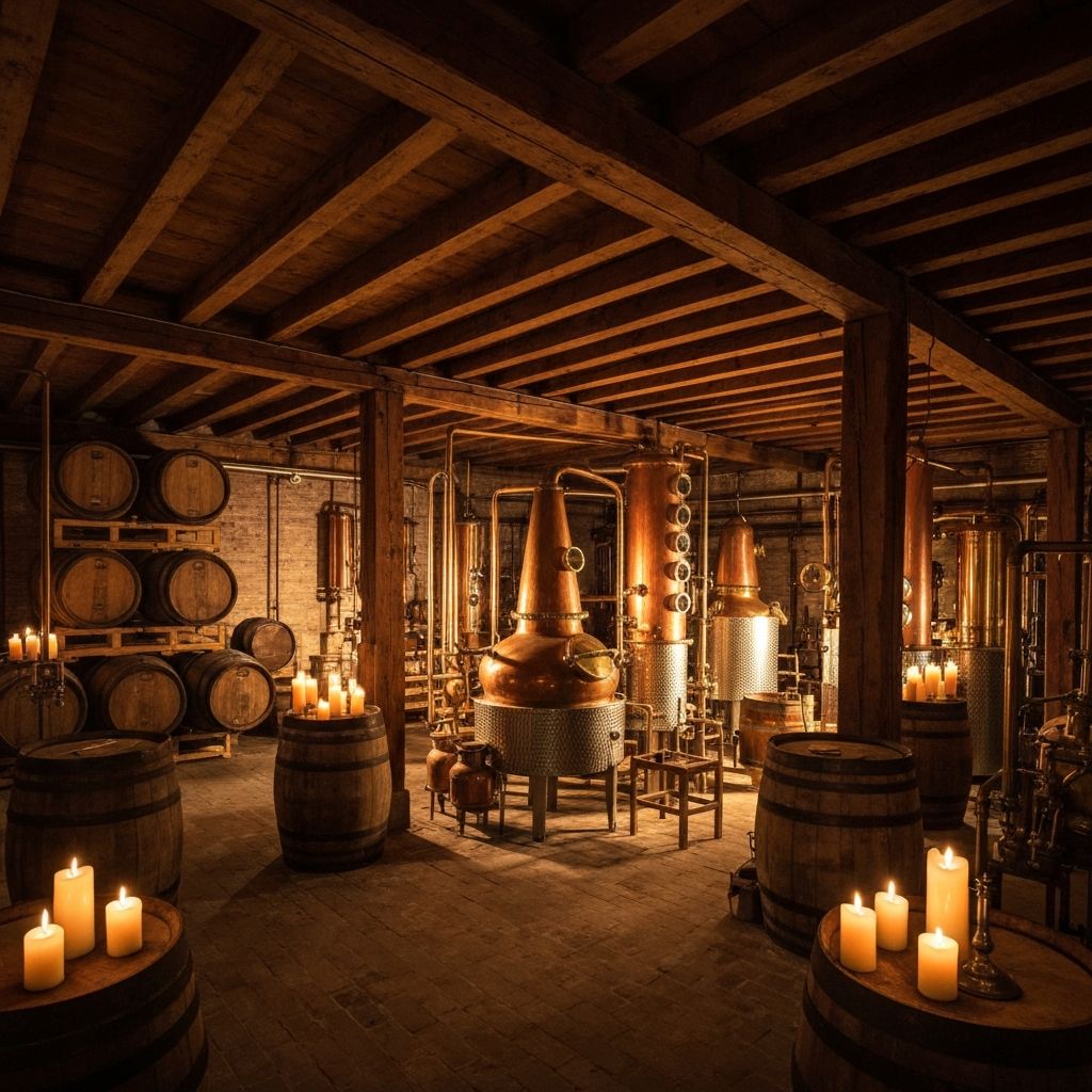 Historische Schiedamse distilleerderij